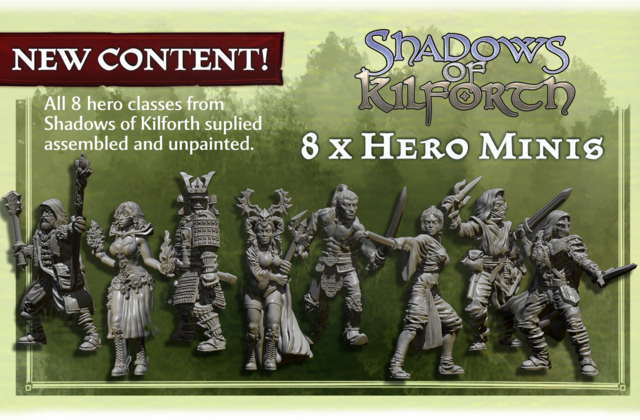 Shadows of Kilforth: Miniatures expansion 1 - Hall or Nothing ...
